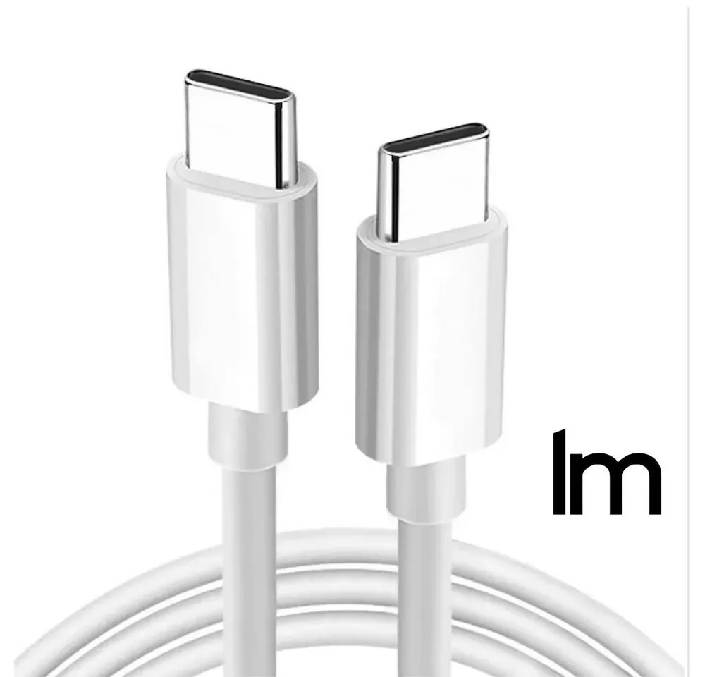 TradeNation USB C auf USB C Ladekabel Datenkabel für Samsung Xiaomi Huawei 1m USB-Kabel, USB-C, USB-C (100 cm), biegsam