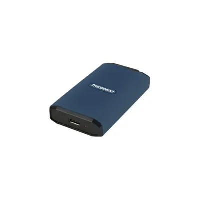 Festplatte Transcend ESD410C 1TB SSD USB Typ-C 2000MB/s Blau Sicherheit