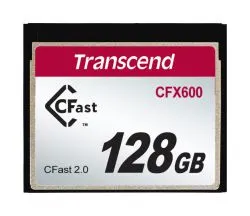 Transcend 128GB CFX600 CFast 2.0 | ts128gcfx600 | 128 GB - CFast 2.0