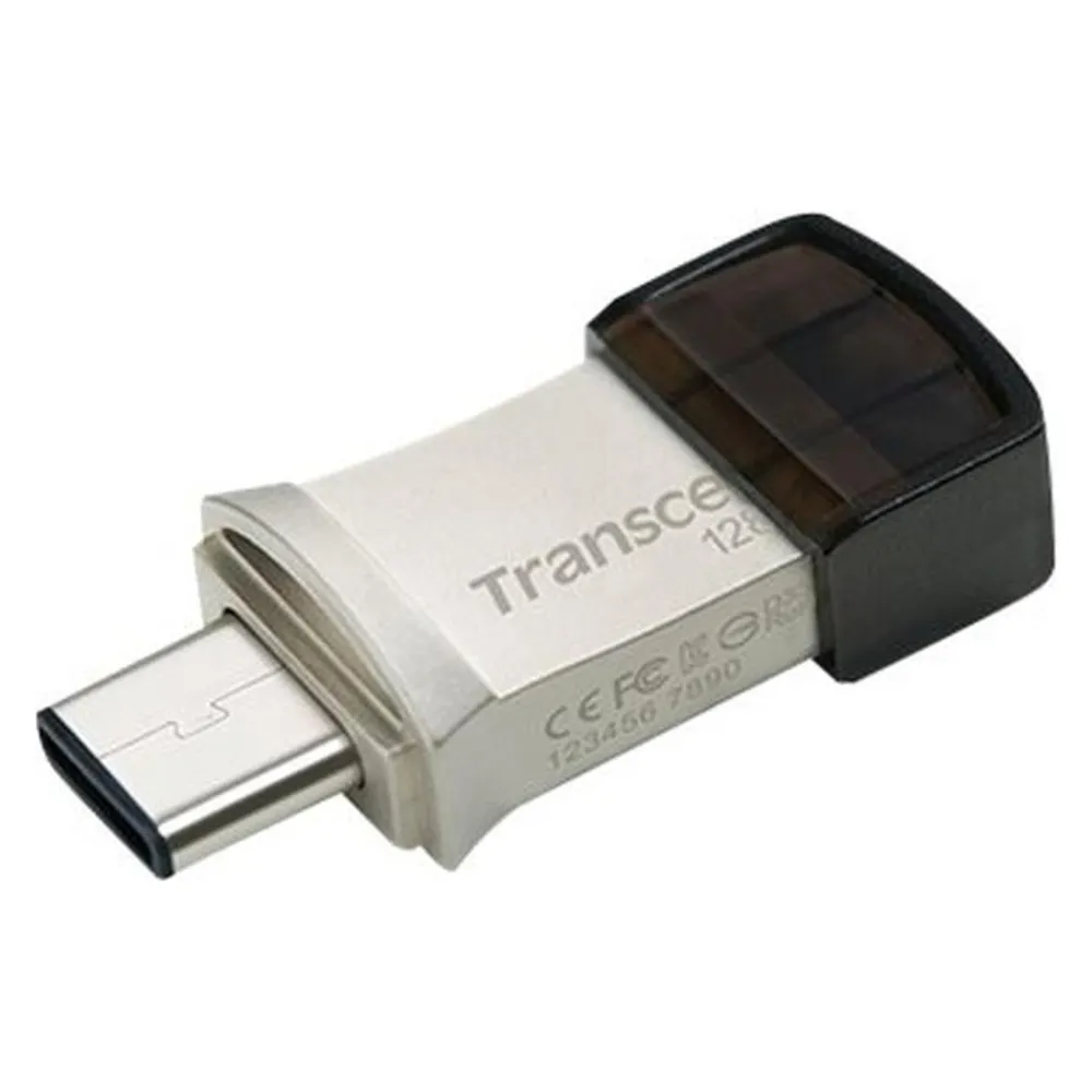 Transcend JetFlash 890 (128 GB, USB-A, USB-C)