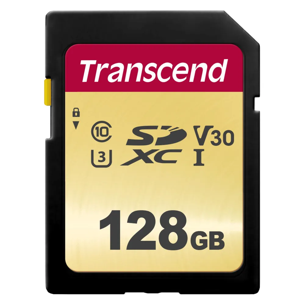Transcend 128GB UHS-I U3 SD card MLC
