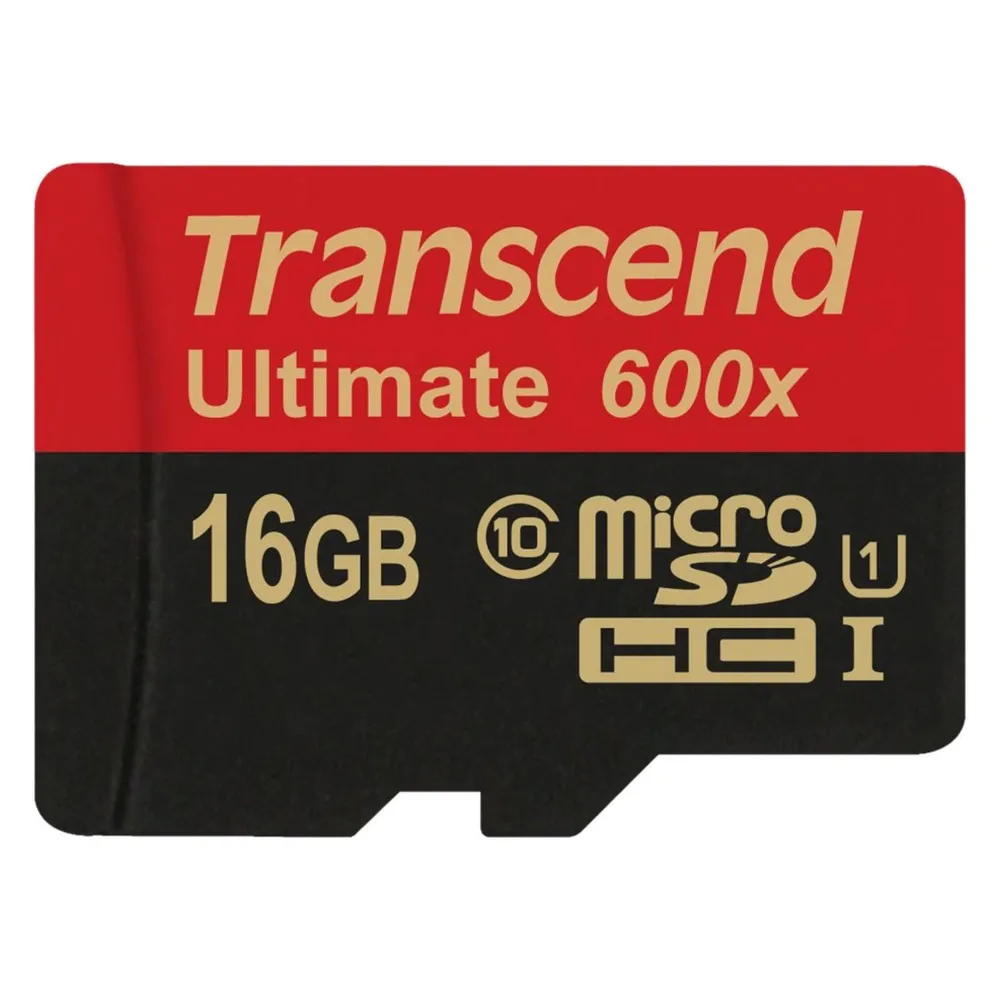 Transcend microSDHC Ultimate 600x mit Adapter