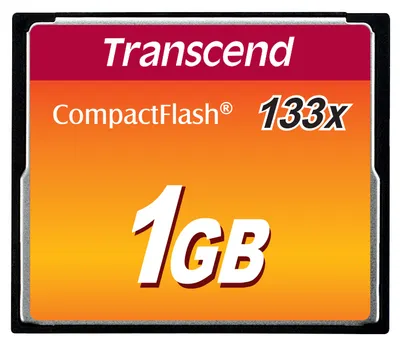 Transcend Flash-Speicherkarte | ts1gcf133 | 1 GB - 133x