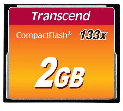 Transcend Flash-Speicherkarte | ts2gcf133 | 2 GB - 133x