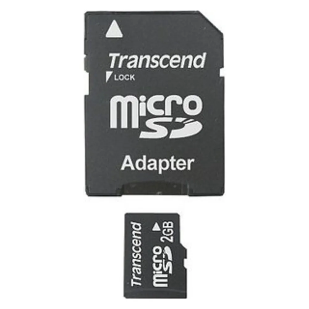 Transcend Card mit SD-Adapter