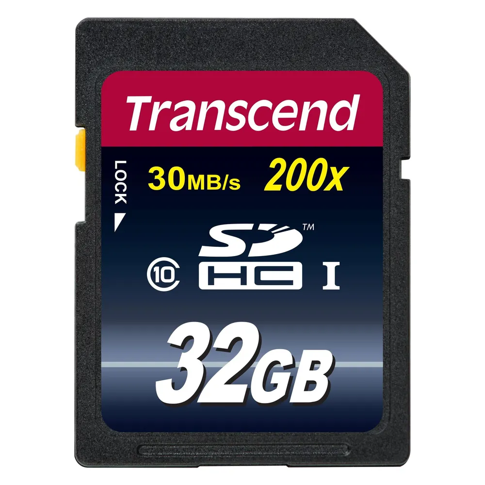 Transcend SDHC 200x