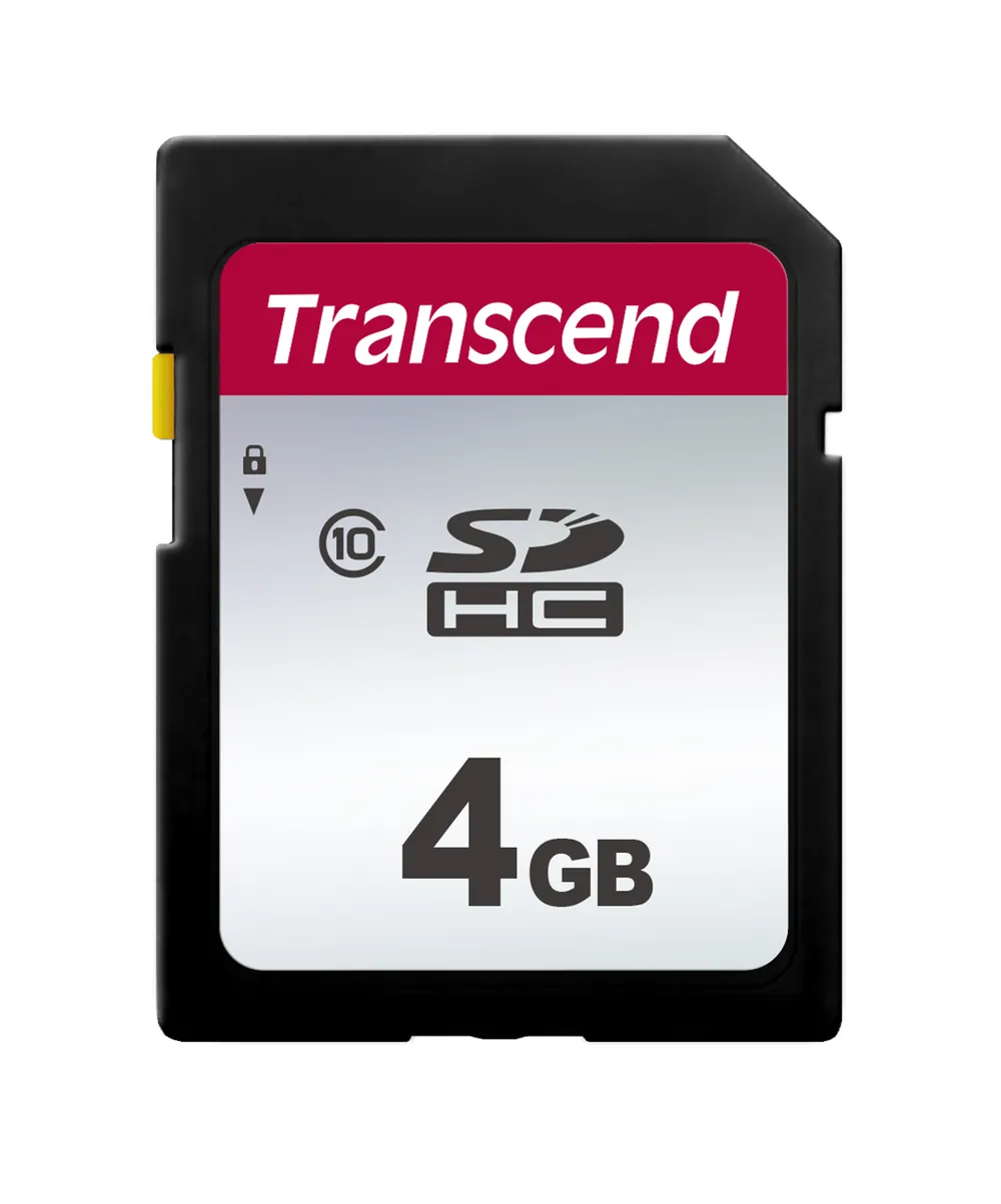 Transcend 300S | ts4gsdc300s | Flash-Speicherkarte - 4 GB