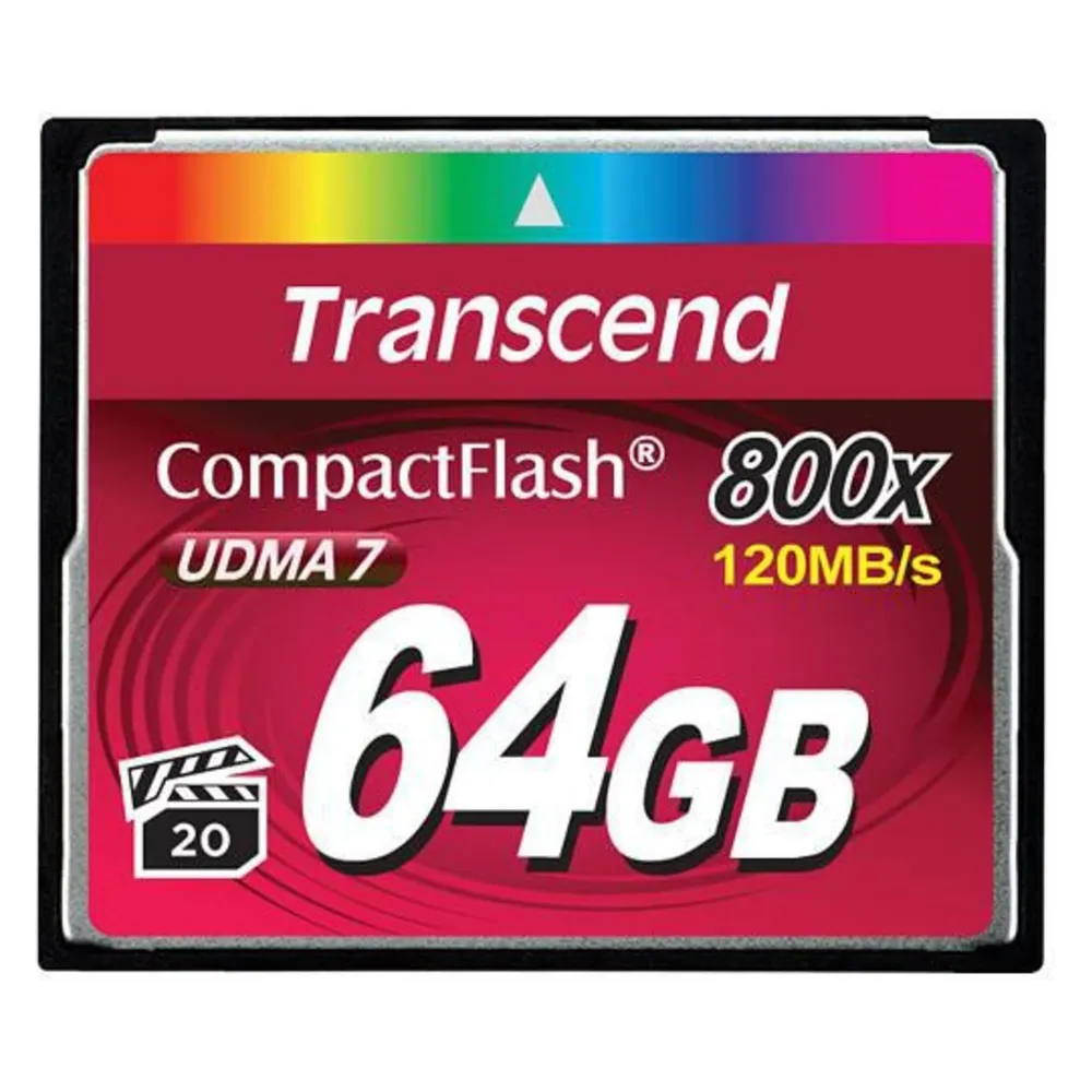 Transcend Flash-Speicherkarte | ts64gcf800 | 64 GB - 800x