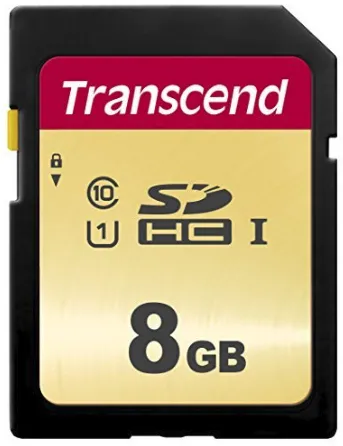 Transcend 500S | ts8gsdc500s | Flash-Speicherkarte - 8 GB