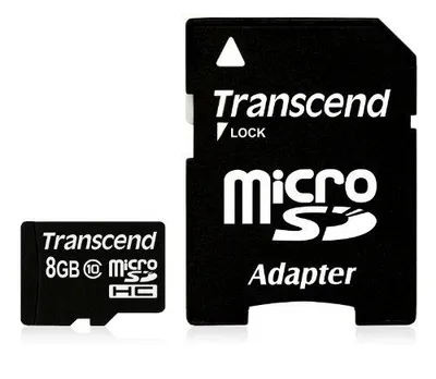 Transcend Premium | ts8gusdhc10 | Flash-Speicherkarte (microSDHC/SD-Adapter inbegriffen)