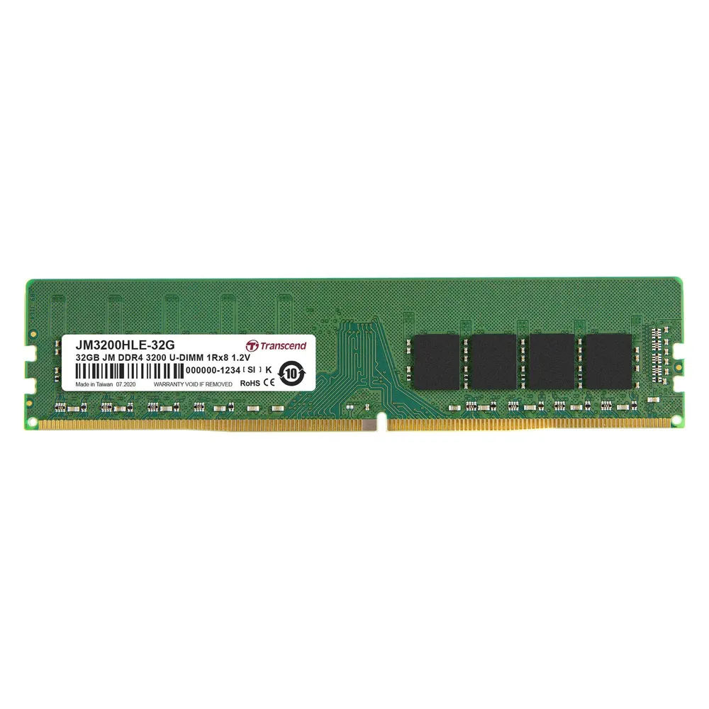 Arbeitsspeicher RAM Transcend JetRam JM3200HLE-32G 32GB 1x32GB DDR4 3200MHz CL22 Unbuffered