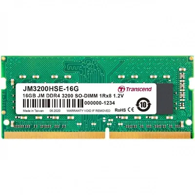 Transcend JetRam JM3200HSE-16G Speichermodul 16 GB 1 x 16 GB DDR4 3200 MHz
