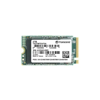 Disco Duro Transcend MTE470A 128GB SSD M.2 PCIe 3.1 NVMe 2000MB/s Verschlüsselung