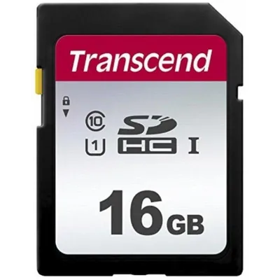 SD-Karte Transcend 16GB UHS-I Klasse 10 V30 Robust Schwarz