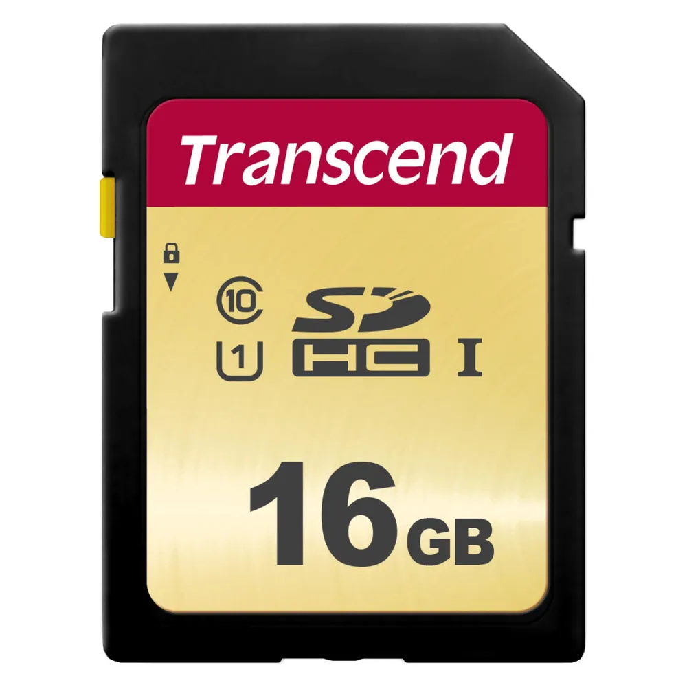 Transcend SDHC 500S 16GB Class 10 UHS-I U1 V30
