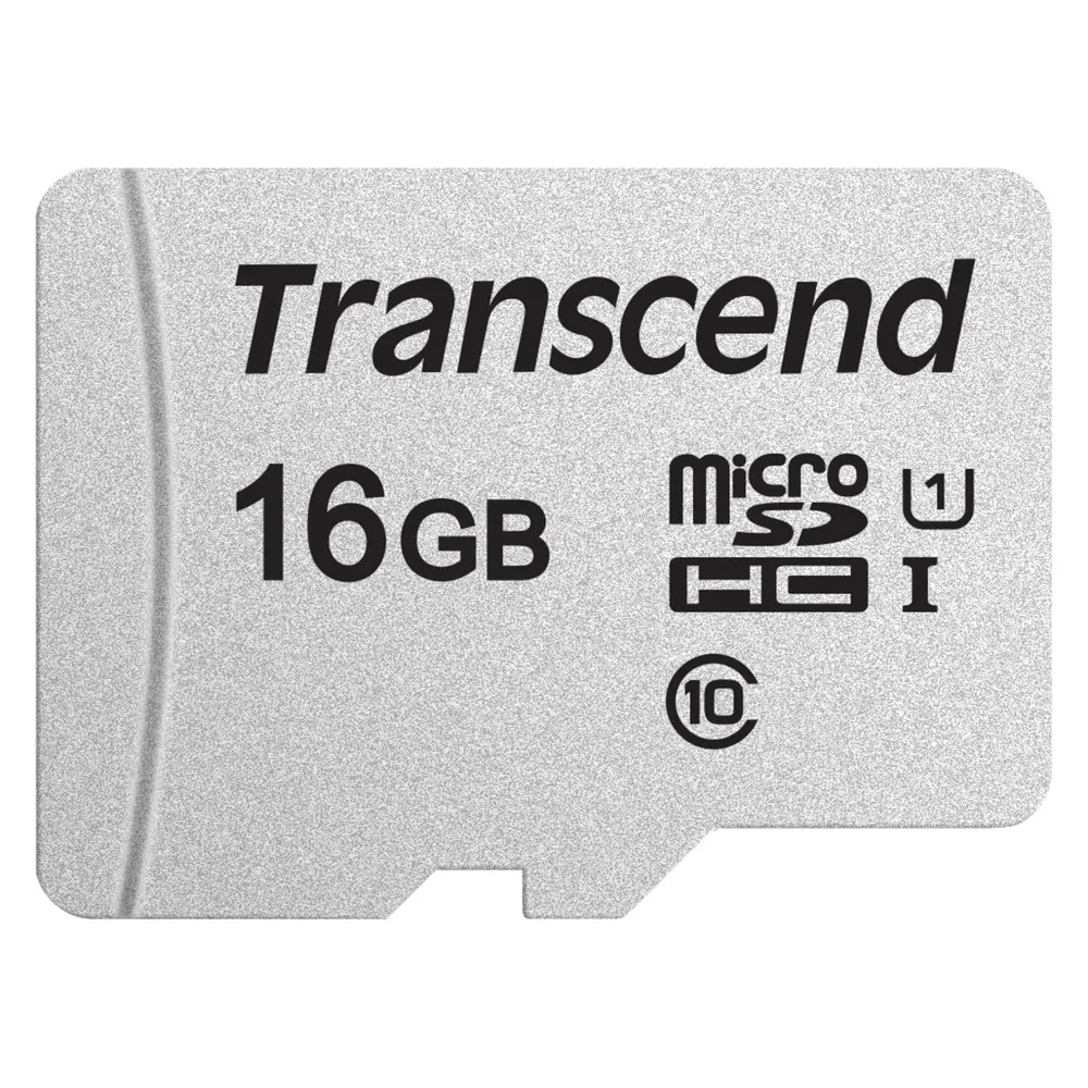 microSD-Karte Transcend TS16GUSD300S 16GB Class 10 UHS-I U1 Silber