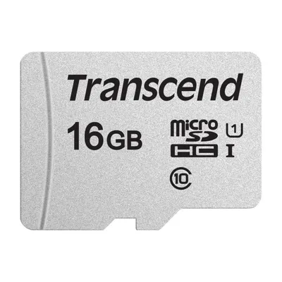 microSD-Karte Transcend TS16GUSD300S 16GB Class 10 UHS-I U1 Silber