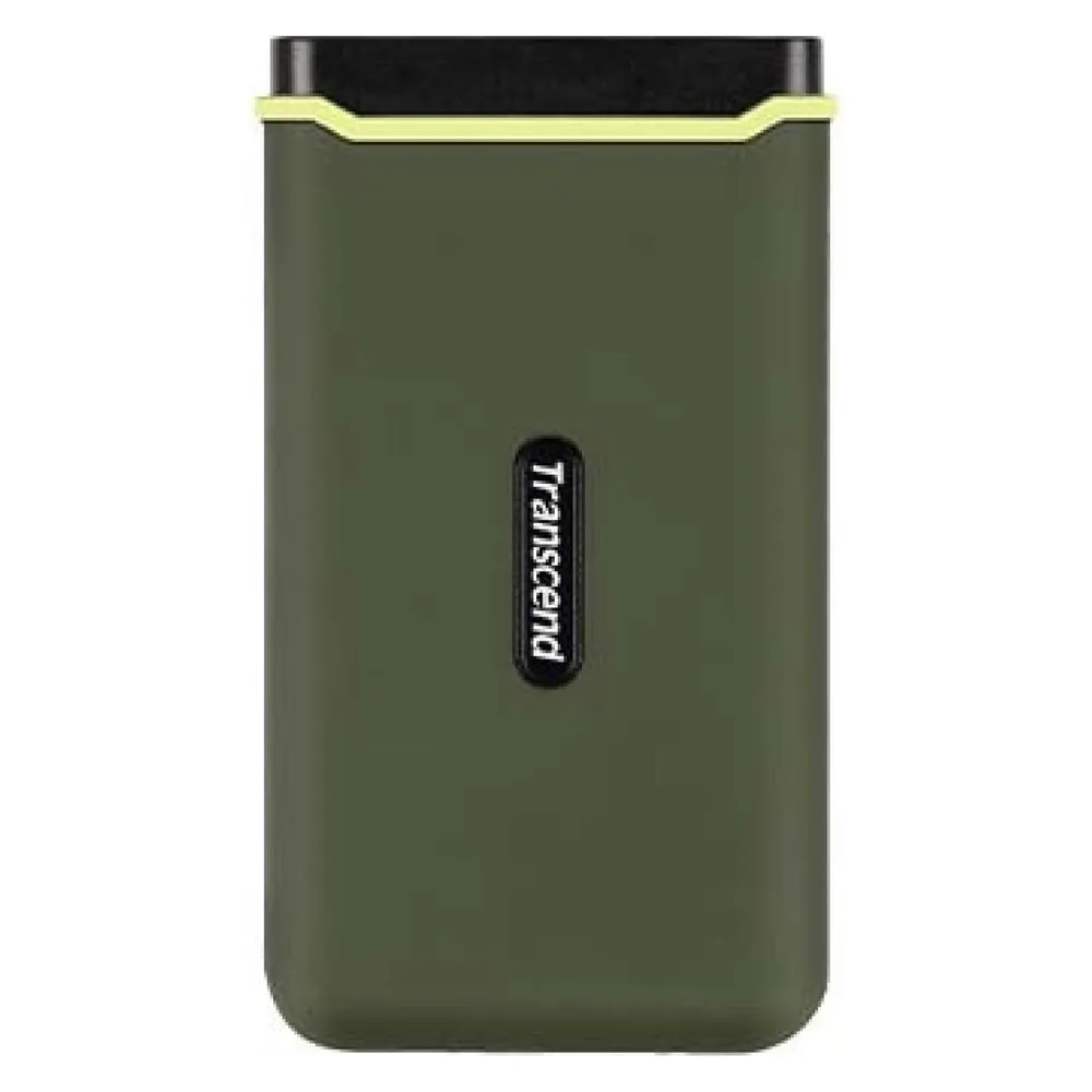 Festplatte Transcend ESD380C 1TB SSD USB 3.2 Gen 2 2000MB/s Grün mit Passwort