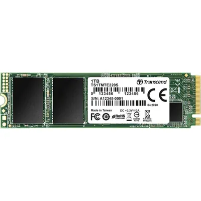 Transcend 220S M.2 1 TB PCI Express 3.0 NVMe 3D NAND