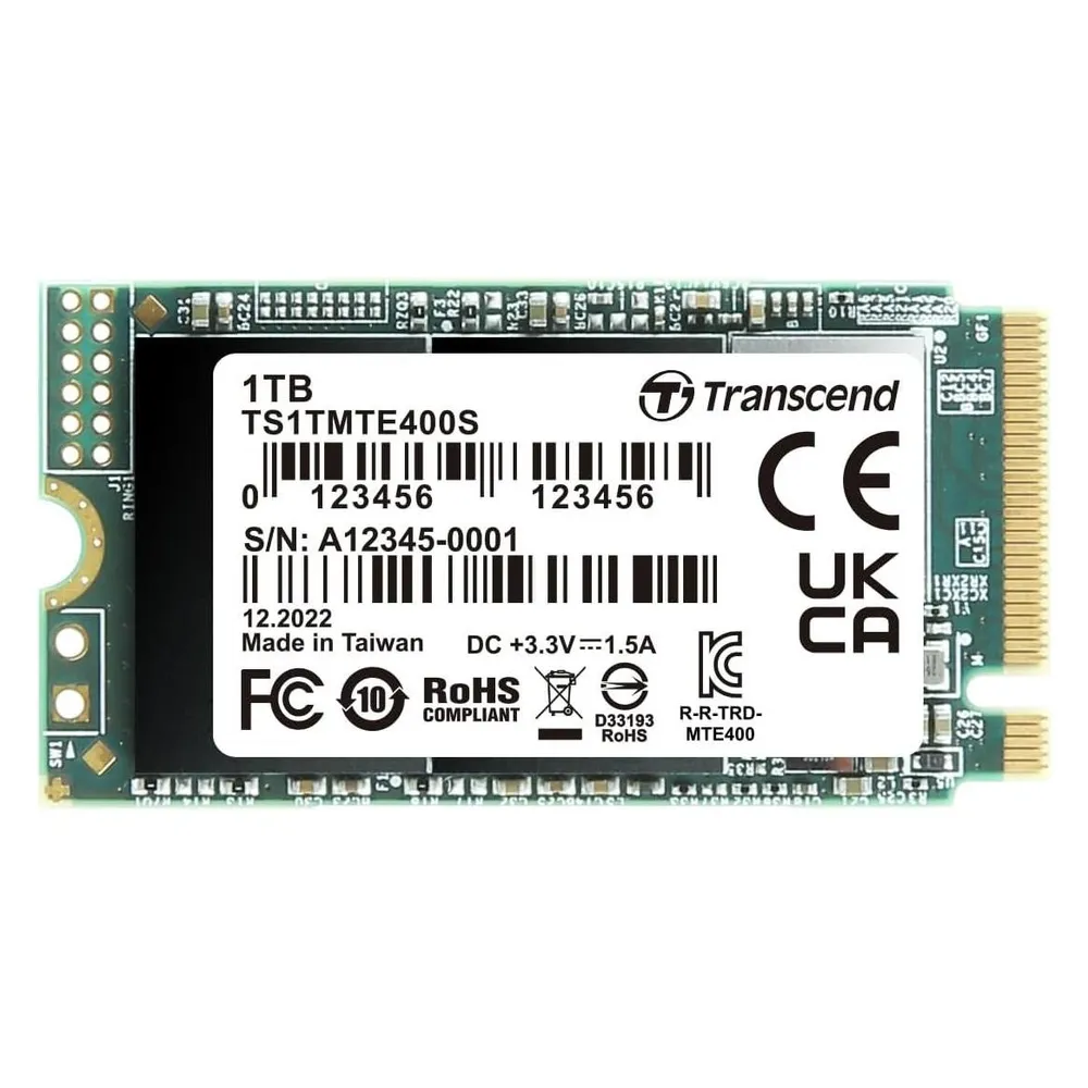 Transcend 400S (1000 GB, M.2 2242)
