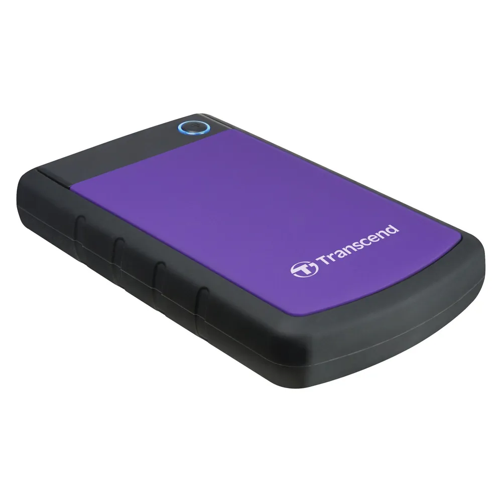 Transcend StoreJet TS1TSJ25H3P Externe Festplatte 1 TB 5400 RPM 2.5" Micro-USB B 3.2 Gen 1 (3.1 Gen 1) Schwarz