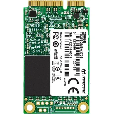 Transcend 370S 256 GB SSD mSATA SATA 3 MLC