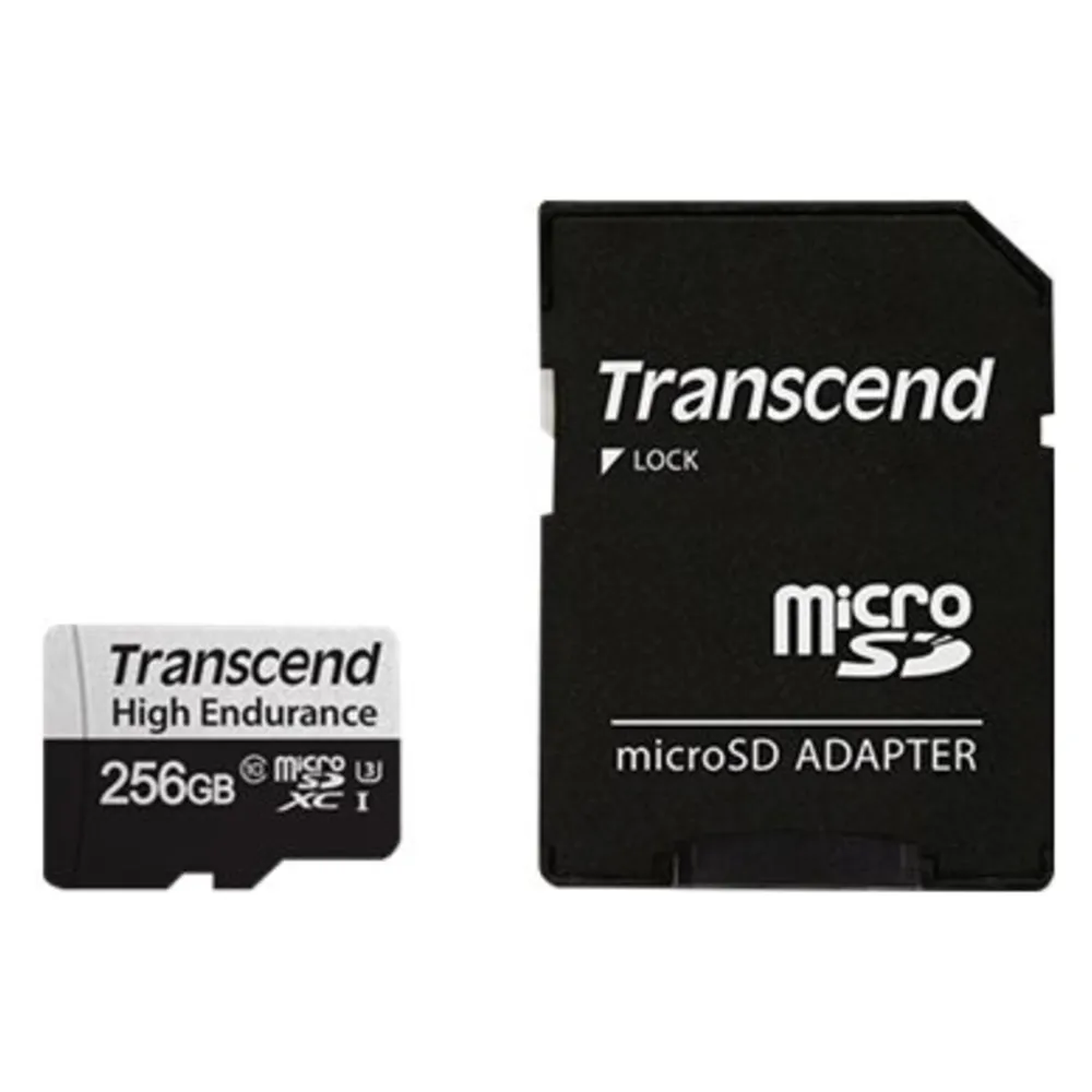 Transcend High Endurance (256 GB, microSDXC, U3, UHS-I)