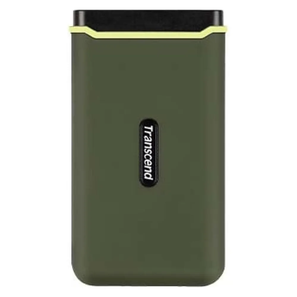 Festplatte Transcend ESD380C 2TB SSD USB 3.2 Gen 2 2000MB/s Grün Schutz