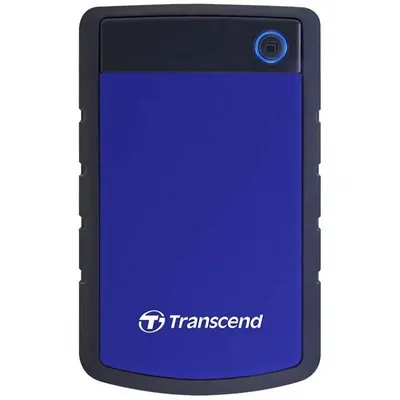 Transcend 2TB StoreJet 25H3 Externe Festplatte 2.5" Micro-USB B 3.2 Gen 1 (3.1 Gen 1) Schwarz, Blau