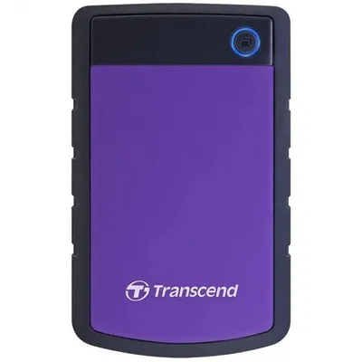 Disco Duro Transcend StoreJet 25H3 2TB HDD 5 Gbps Stoßfest USB 3.1 One-Touch Backup