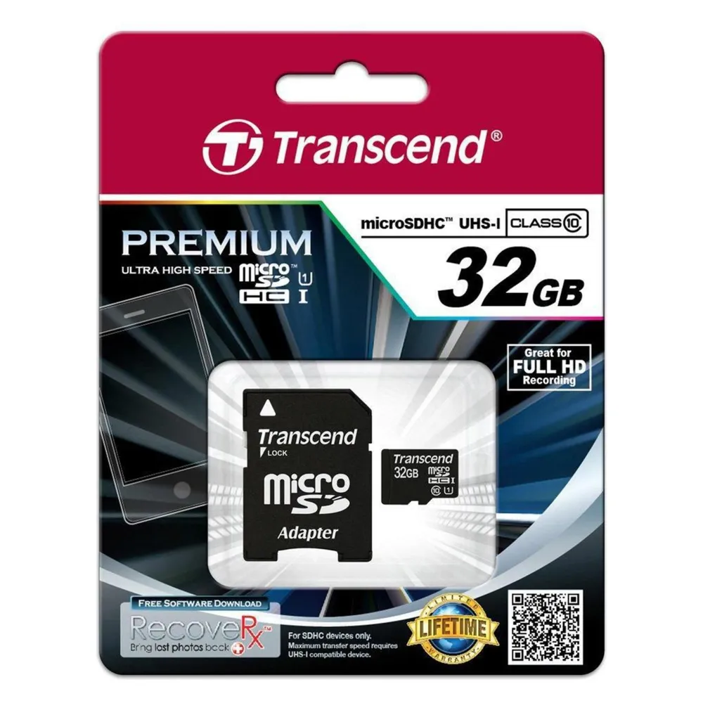 Transcend Premium 400x (32 GB, microSDHC, U1, UHS-I)