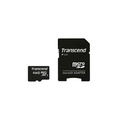 Speicherkarte Transcend TS4GUSDHC10 4GB MicroSDHC Klasse 10 90MB/s