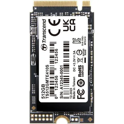 Festplatte Transcend PCIe SSD 410S 512 GB M.2 NVMe 5000MB/s Gaming