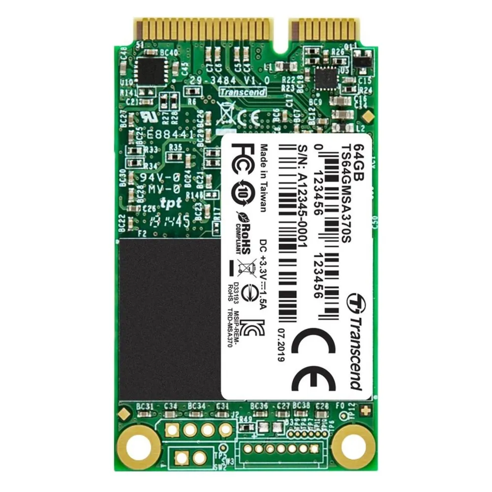 Transcend 370S (64 GB, mSATA)