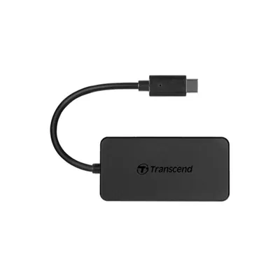 Hub Transcend 4 Ports USB 3.2 Gen 1 Type-C Modell HUB2C Schwarz