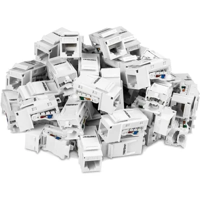 Trendnet TC-K50C6 Packung mit 50 weißen Keystone-Modulen Kat. 5/5e/6