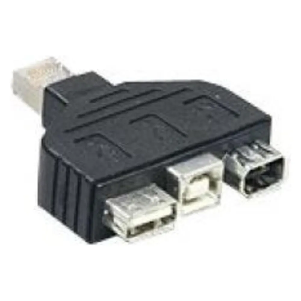 Adapter Trendnet TC-NTUF USB FireWire Schwarz Male Female