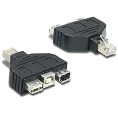Adapter Trendnet TC-NTUF USB FireWire Schwarz Male Female