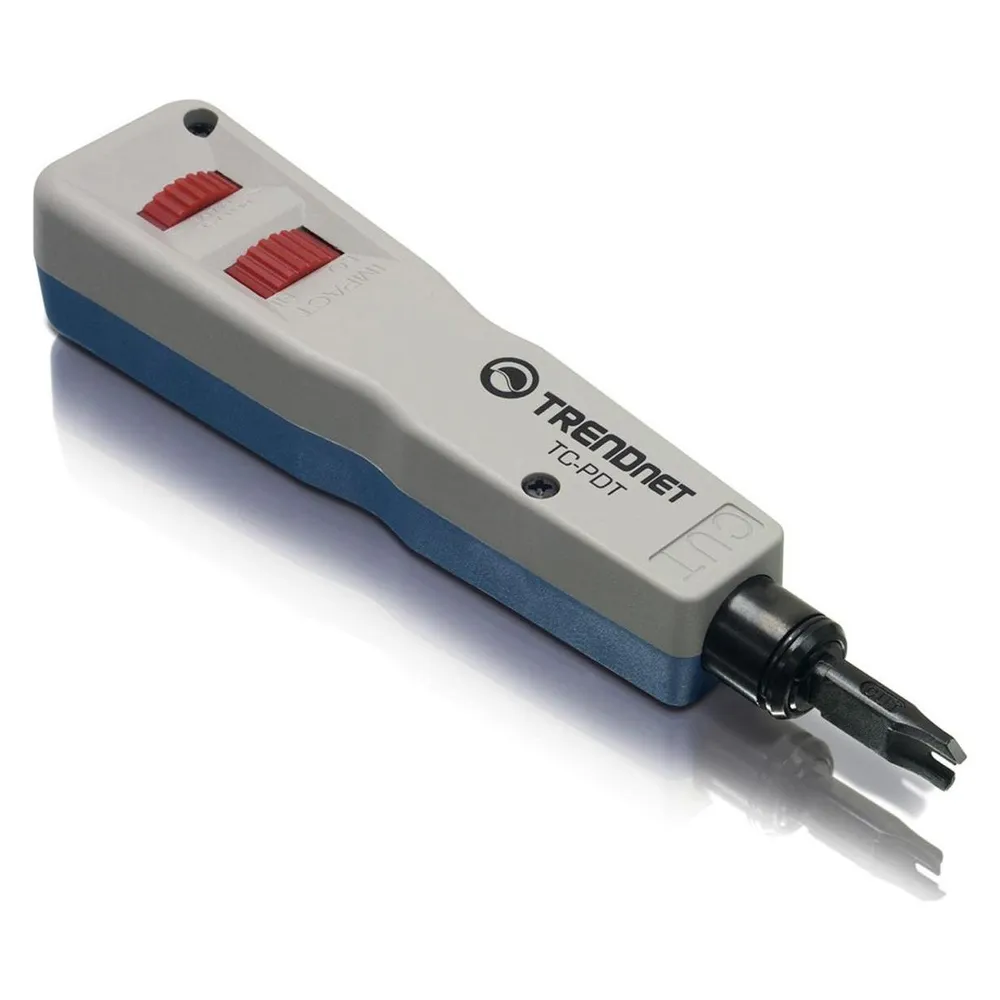 Trendnet TC-PDT Auflegewerkzeug Punch Down Tool mit 110 and Krone Blade