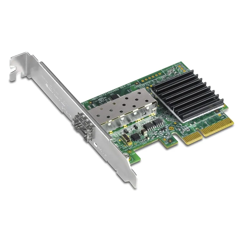 Tarjeta de Red TRENDnet TEG-10GECSFP PCI Express SFP+ 10 Gbit/s Low Profile
