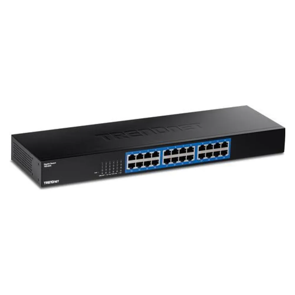 Switch Trendnet TEG-S25 Gigabit 24 Ports Rackmount Luefterlos