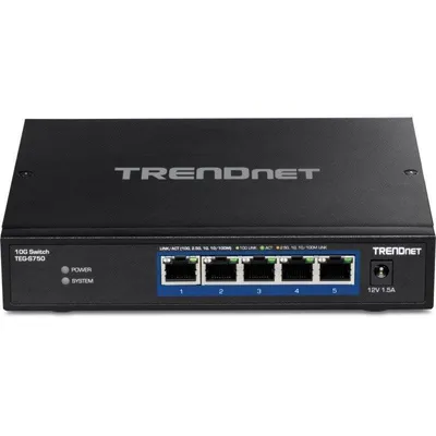 Router Trendnet TEG-S750 10G Ethernet 100Gbps Luefterlos Metallgehaeuse