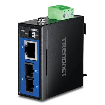 Switch Trendnet TI-FGSC Gigabit Ethernet SC DIN-Schienenmontage IP50
