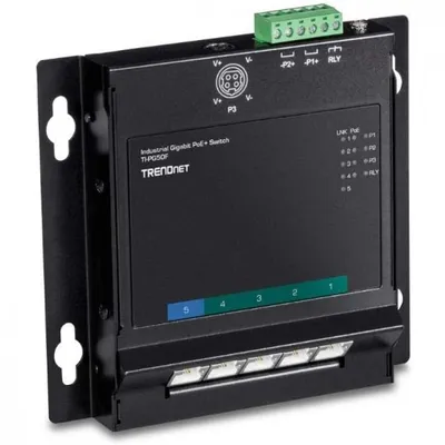 Trendnet TI-PG50F Industrie-Switch 5 Ports PoE+