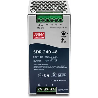 Netzteil Trendnet TI-S24048 240W Zertifiziert CE UL TUV Metallgehäuse