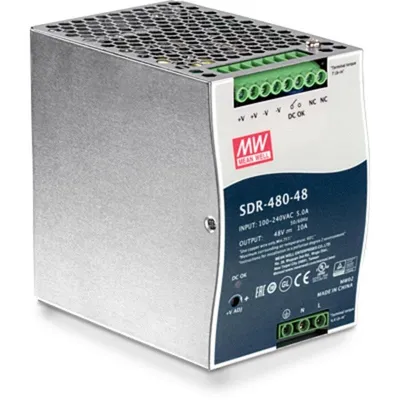 Netzteil TRENDnet TI-S48048 480W PFC DIN-Schiene Überlastschutz