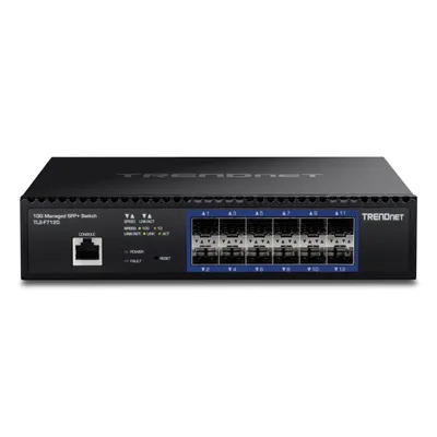 Netzwerk-Switch TRENDnet TL2-F7120 12 SFP+ 10G Managed Rack 1U