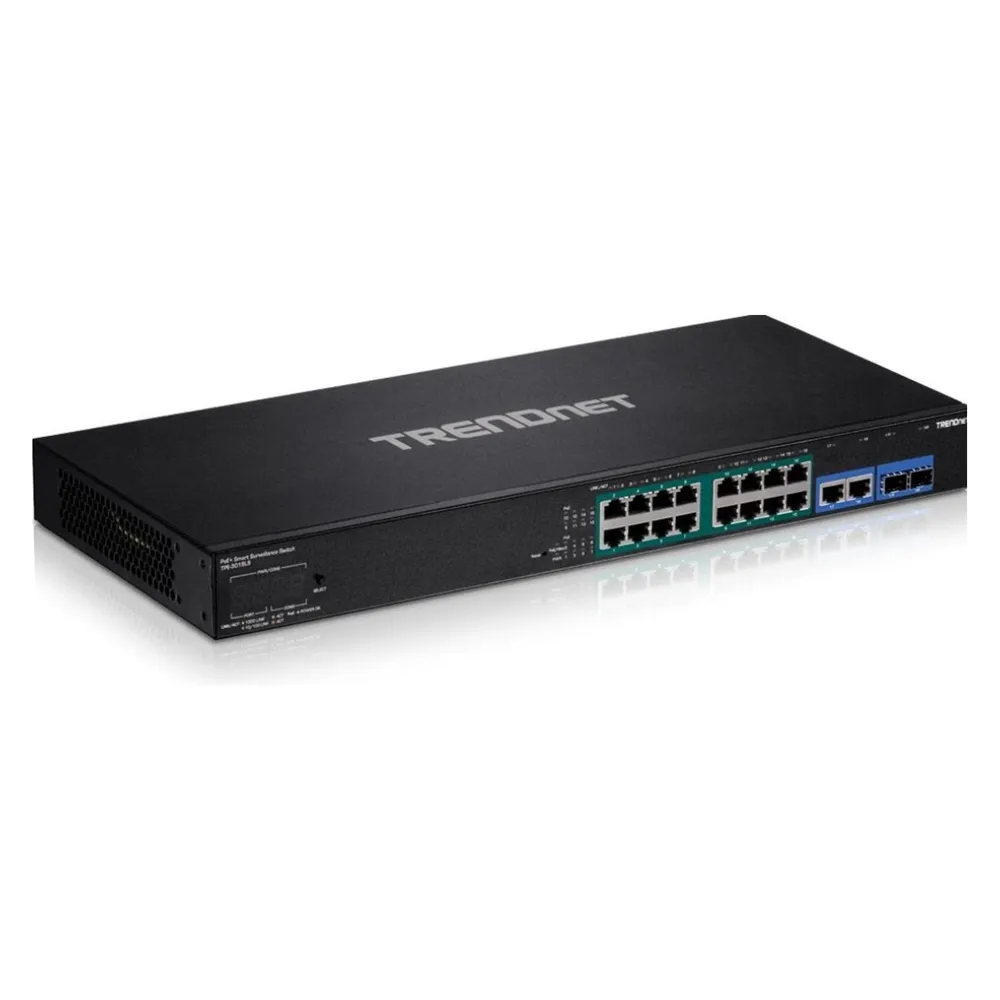 Switch TRENDnet TPE-3018LS 18 Ports Gigabit PoE+ Managed 1U