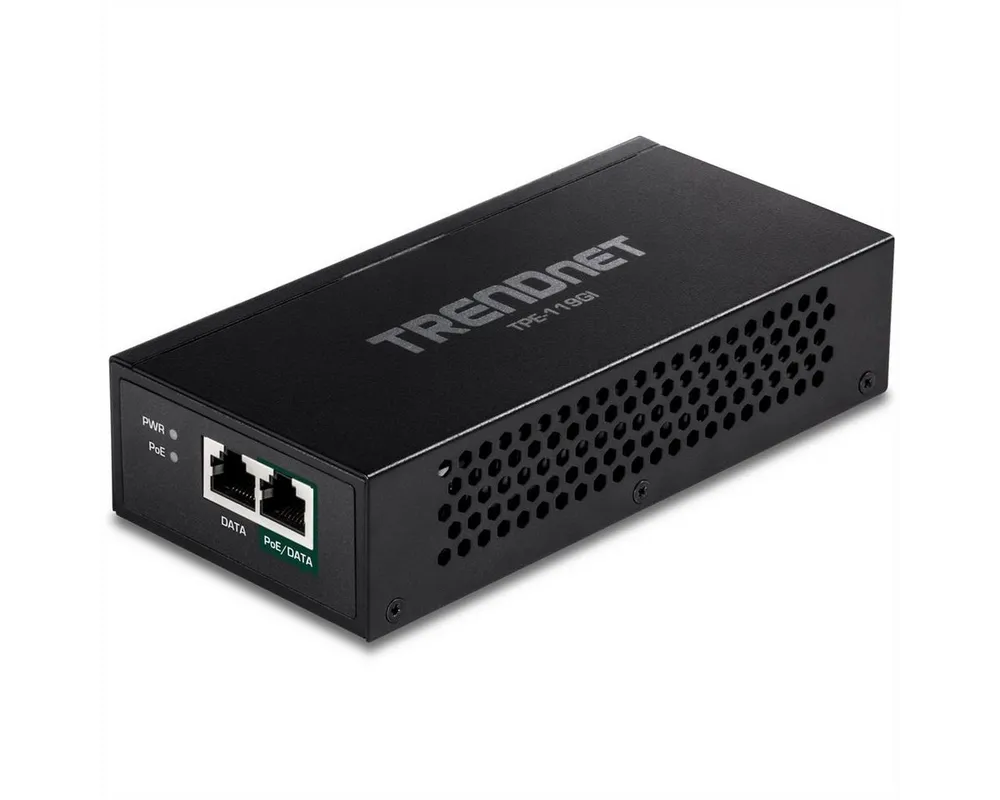 Trendnet TPE-119GI Gigabit 4PPoE Injektor Netzwerk-Switch