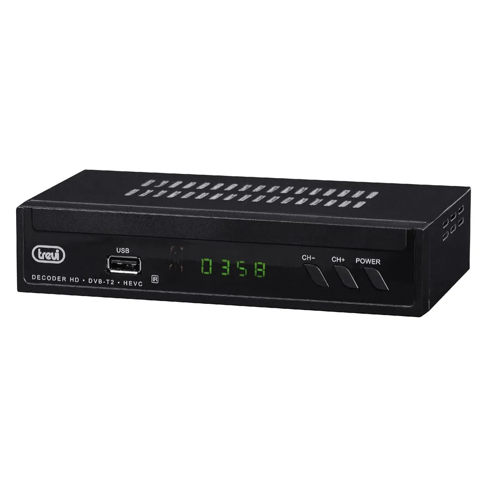 Trevi HE 3378 T2 Terrestrisch HD Schwarz